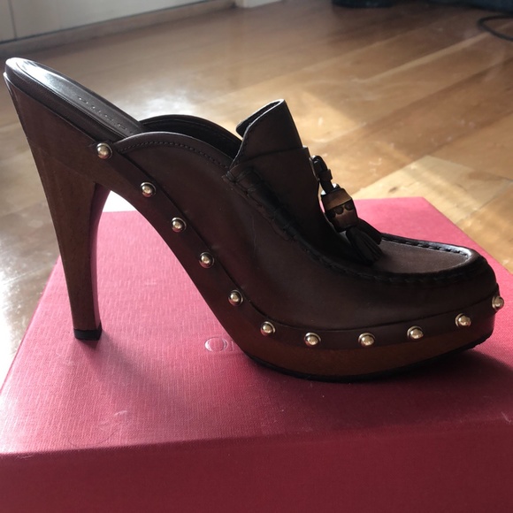 Gucci Runway Clogs NEW 38.5 - Picture 2 of 5